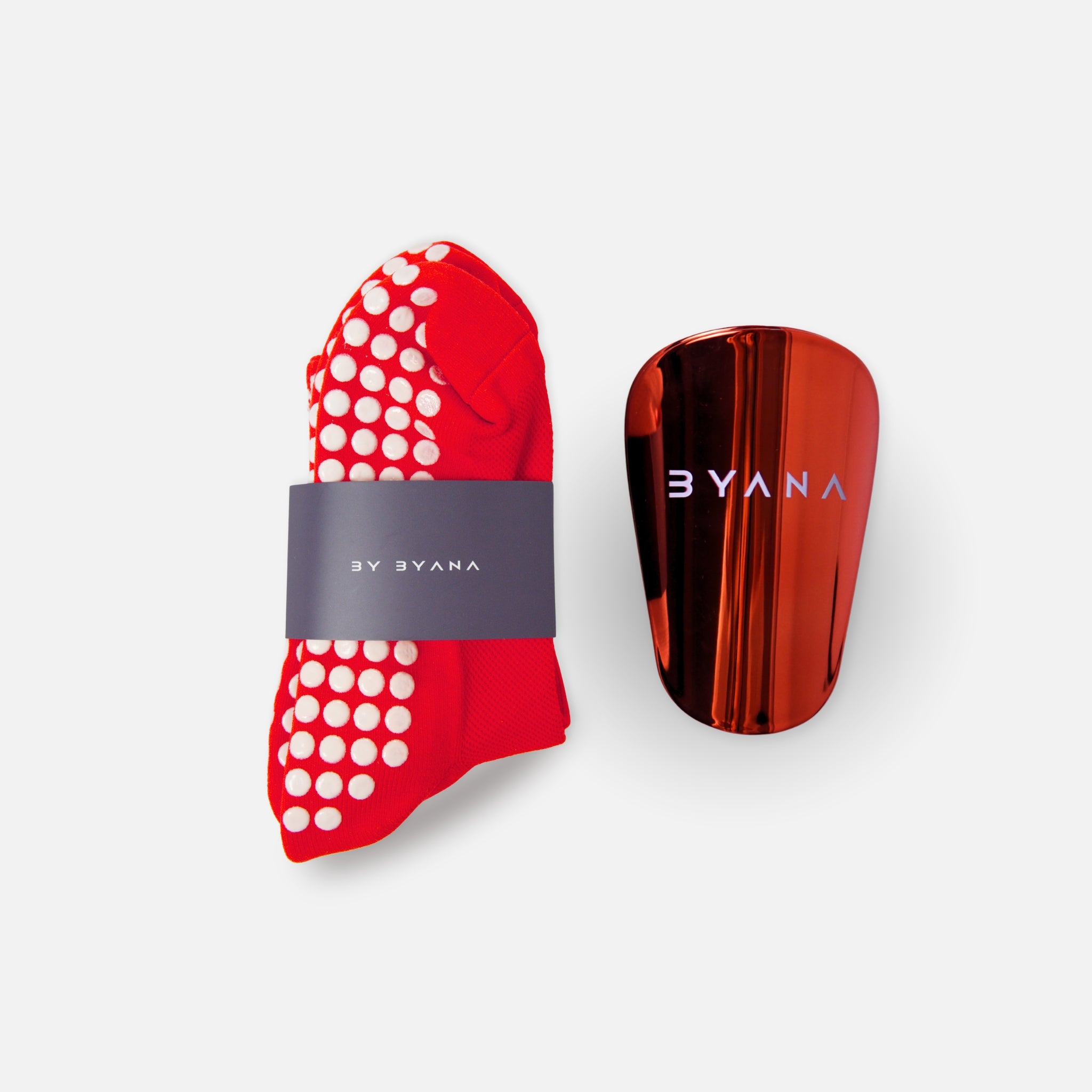 Benskydd & Grip Socks Set