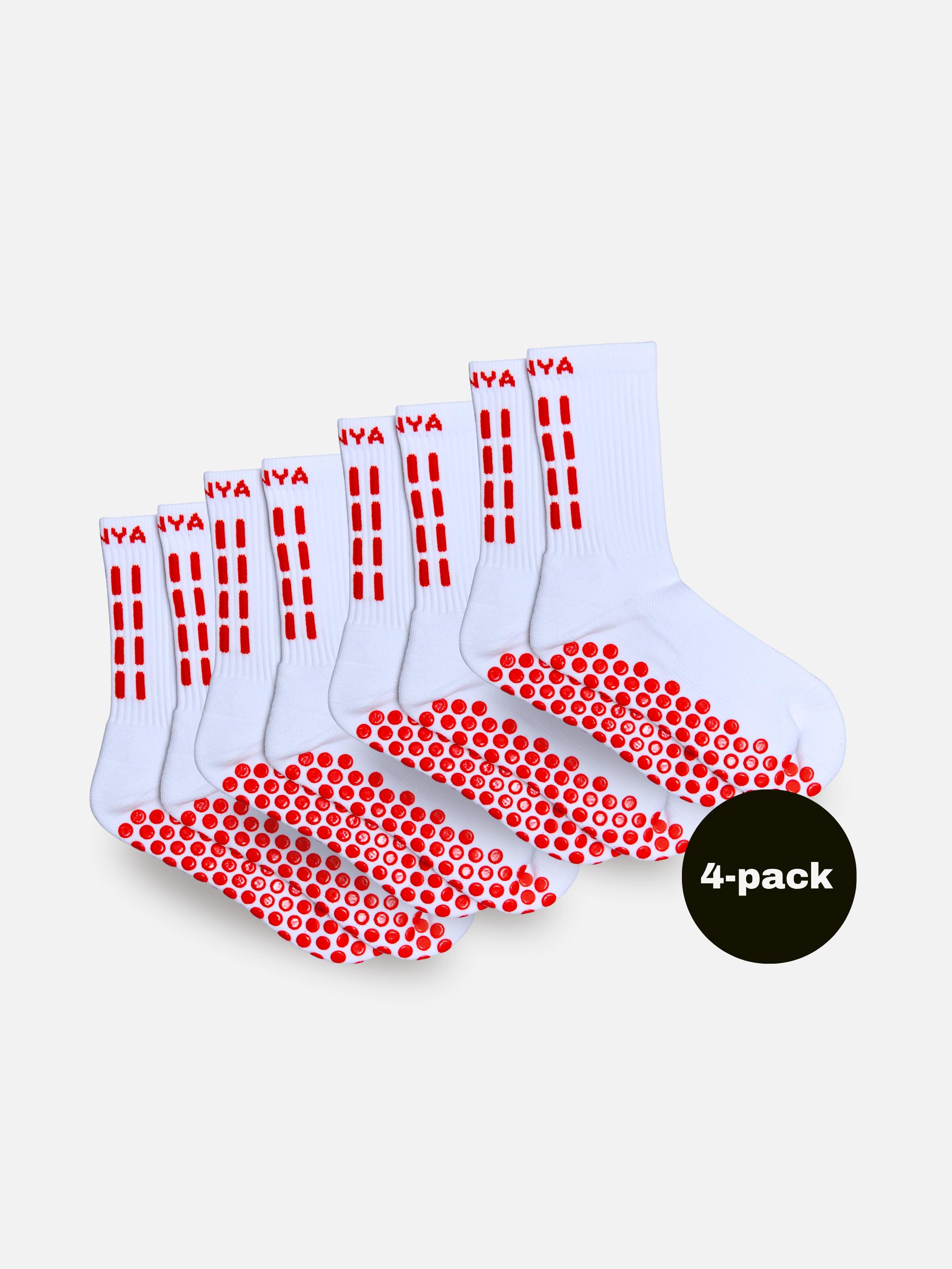 4-pack Grip Socks